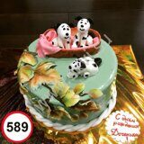 Торт на заказ № 589